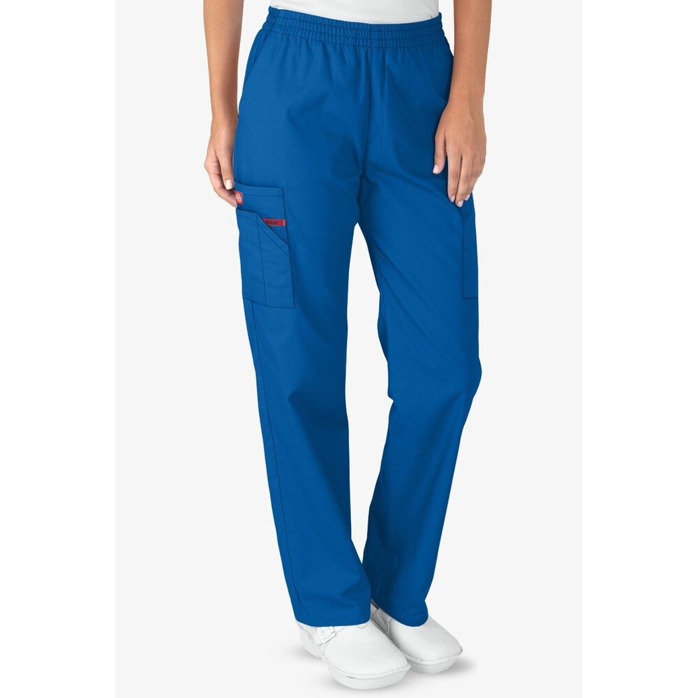 Dickies EDS Signature Scrubs Pant Medium Modern Classic Blue NWT